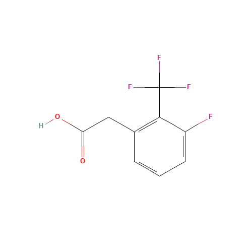 2-[3-fluoro-2-(trifluoromethyl)phenyl]acetic acid (CAS: 897940-14-6) - Related Chemical Product