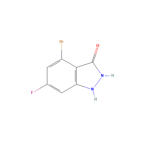 4-bromo-6-fluoro-1,2-dihydroindazol-3-one (CAS: 887567-85-3) - Related Chemical Product