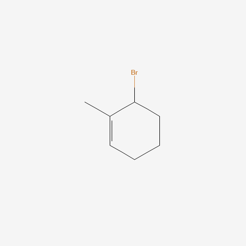 6-bromo-1-methylcyclohexene (CAS: 40648-23-5) - Chemical Structure and Molecular Formula 