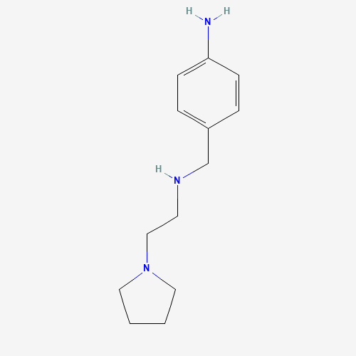 4-[(2-pyrrolidin-1-ylethylamino)methyl]aniline (CAS: 920003-08-3) - Related Chemical Product