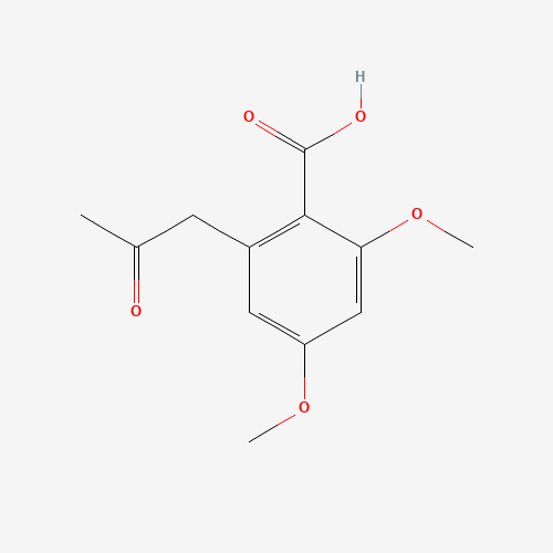 2,4-dimethoxy-6-(2-oxopropyl)benzoic acid (CAS: 6512-31-8) - Related Chemical Product