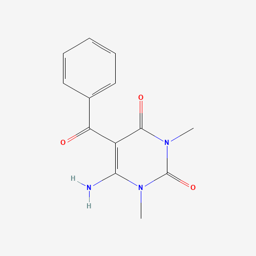 6-amino-5-benzoyl-1,3-dimethylpyrimidine-2,4-dione (CAS: 22283-10-9) - Related Chemical Product