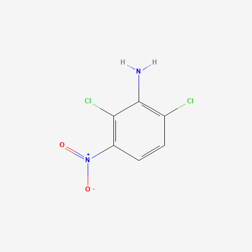 2,6-dichloro-3-nitroaniline (CAS: 13785-48-3) - Chemical Structure and Molecular Formula 