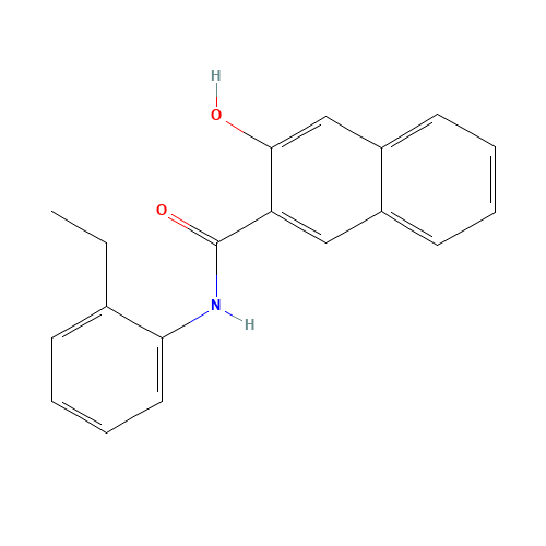N-(2-ethylphenyl)-3-hydroxynaphthalene-2-carboxamide (CAS: 68911-98-8) - Related Chemical Product