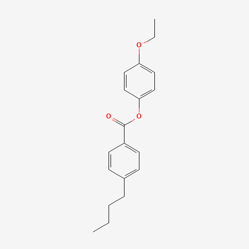 (4-ethoxyphenyl) 4-butylbenzoate (CAS: 62716-65-8) - Chemical Structure and Molecular Formula 