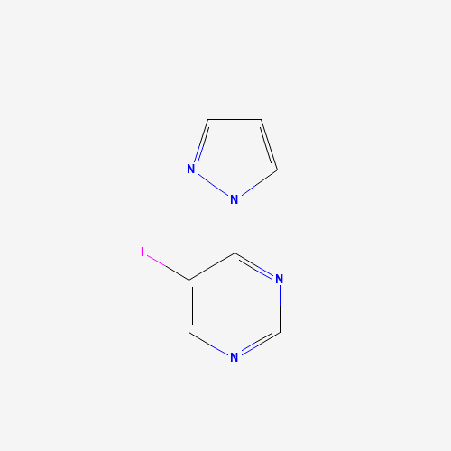 5-iodo-4-pyrazol-1-ylpyrimidine (CAS: 1428881-68-8) - Related Chemical Product