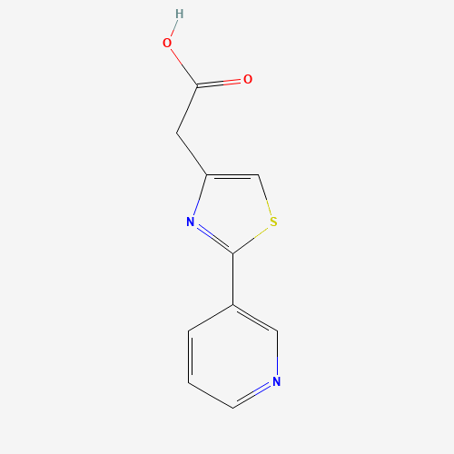 2-(2-pyridin-3-yl-1,3-thiazol-4-yl)acetic acid (CAS: 31112-90-0) - Related Chemical Product