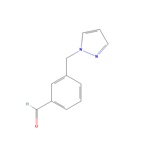 3-(pyrazol-1-ylmethyl)benzaldehyde (CAS: 78425-11-3) - Related Chemical Product