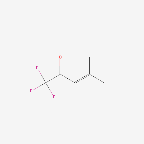 1,1,1-trifluoro-4-methylpent-3-en-2-one (CAS: 400-31-7) - Chemical Structure and Molecular Formula 