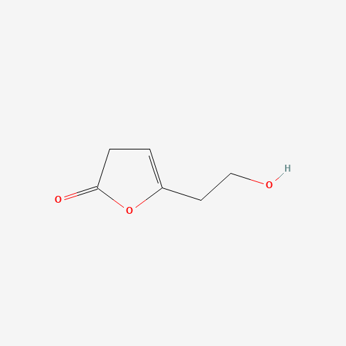 5-(2-hydroxyethyl)-3H-furan-2-one (CAS: 878007-08-0) - Chemical Structure and Molecular Formula 
