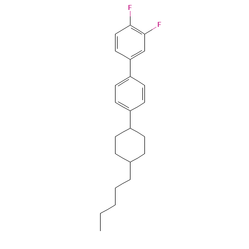 1,2-difluoro-4-[4-(4-pentylcyclohexyl)phenyl]benzene (CAS: 134412-17-2) - Related Chemical Product