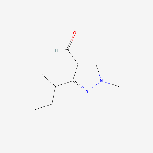 3-butan-2-yl-1-methylpyrazole-4-carbaldehyde (CAS: 1172893-08-1) - Related Chemical Product