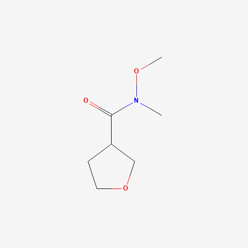 N-methoxy-N-methyloxolane-3-carboxamide (CAS: 766539-67-7) - Related Chemical Product