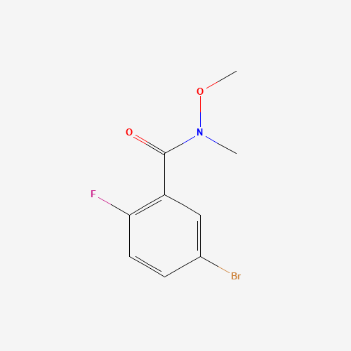 5-bromo-2-fluoro-N-methoxy-N-methylbenzamide (CAS: 910912-20-8) - Related Chemical Product