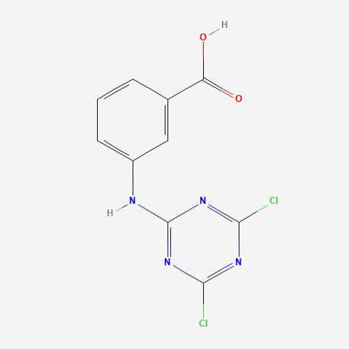 3-[(4,6-dichloro-1,3,5-triazin-2-yl)amino]benzoic acid (CAS: 26940-56-7) - Related Chemical Product