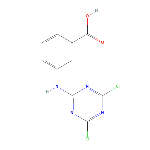 3-[(4,6-dichloro-1,3,5-triazin-2-yl)amino]benzoic acid (CAS: 26940-56-7) - Related Chemical Product