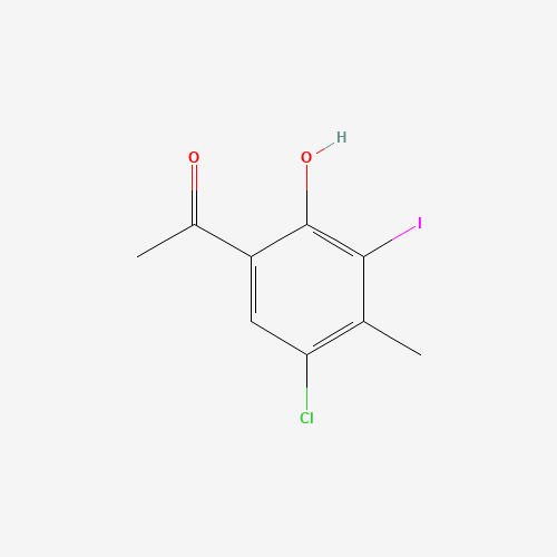 1-(5-chloro-2-hydroxy-3-iodo-4-methylphenyl)ethanone (CAS: 292144-86-6) - Related Chemical Product