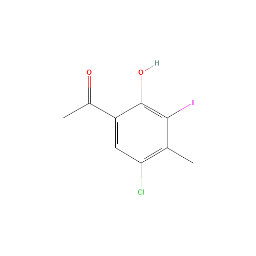 1-(5-chloro-2-hydroxy-3-iodo-4-methylphenyl)ethanone (CAS: 292144-86-6) - Related Chemical Product