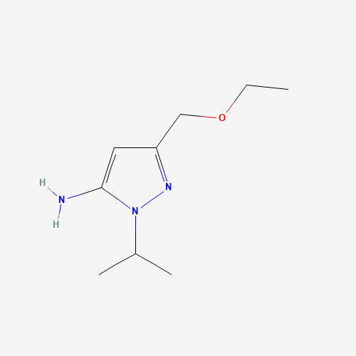 5-(ethoxymethyl)-2-propan-2-ylpyrazol-3-amine (CAS: 1224887-97-1) - Related Chemical Product