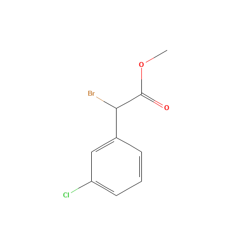 methyl 2-bromo-2-(3-chlorophenyl)acetate (CAS: 137420-52-1) - Related Chemical Product