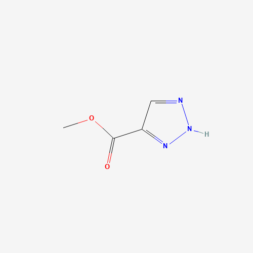 methyl 2H-triazole-4-carboxylate chemical structure methyl 2H-triazole-4-carboxylate (CAS: 4967-77-5) - Chemical Structure and Molecular Formula