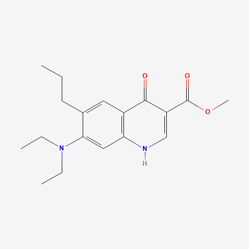 methyl 7-(diethylamino)-4-oxo-6-propyl-1H-quinoline-3-carboxylate (CAS: 17230-85-2) - Related Chemical Product