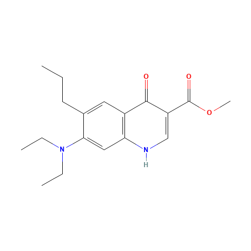 methyl 7-(diethylamino)-4-oxo-6-propyl-1H-quinoline-3-carboxylate (CAS: 17230-85-2) - Related Chemical Product