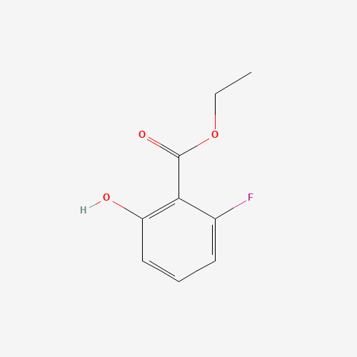 ethyl 2-fluoro-6-hydroxybenzoate (CAS: 208708-03-6) - Chemical Structure and Molecular Formula 