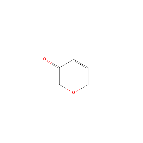 2H-pyran-5-one (CAS: 98166-23-5) - Chemical Structure and Molecular Formula 