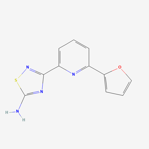 3-[6-(furan-2-yl)pyridin-2-yl]-1,2,4-thiadiazol-5-amine (CAS: 1179360-54-3) - Related Chemical Product