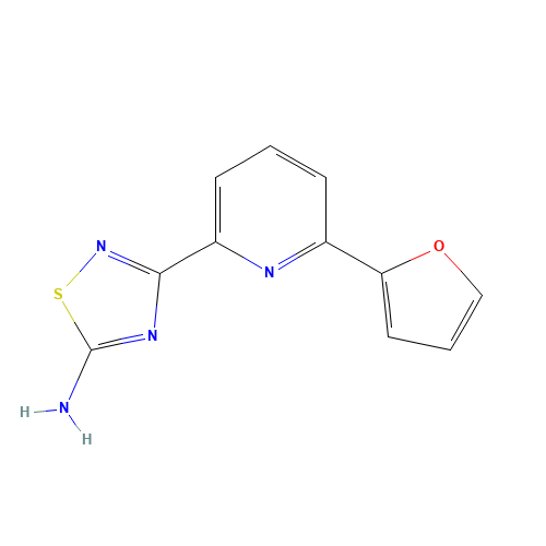3-[6-(furan-2-yl)pyridin-2-yl]-1,2,4-thiadiazol-5-amine (CAS: 1179360-54-3) - Related Chemical Product