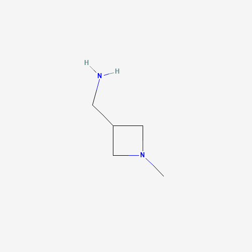 (1-methylazetidin-3-yl)methanamine (CAS: 1359656-98-6) - Chemical Structure and Molecular Formula 