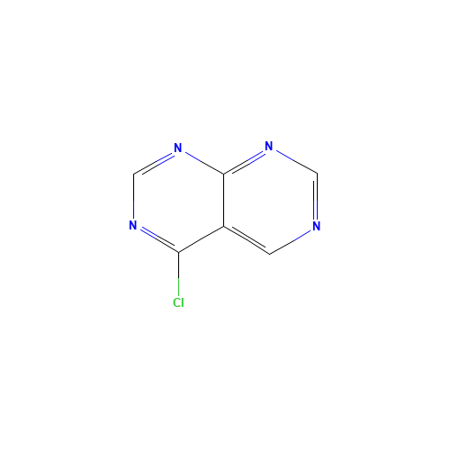 4-chloropyrimido[4,5-d]pyrimidine (CAS: 1197193-18-2) - Chemical Structure and Molecular Formula 