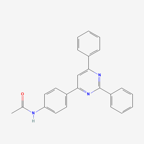 N-[4-(2,6-diphenylpyrimidin-4-yl)phenyl]acetamide (CAS: 130090-19-6) - Related Chemical Product