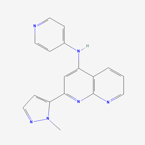 2-(2-methylpyrazol-3-yl)-N-pyridin-4-yl-1,8-naphthyridin-4-amine (CAS: 1330531-70-8) - Related Chemical Product