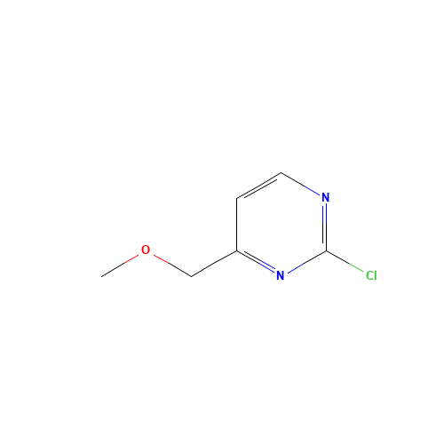 2-chloro-4-(methoxymethyl)pyrimidine (CAS: 1289387-30-9) - Chemical Structure and Molecular Formula 