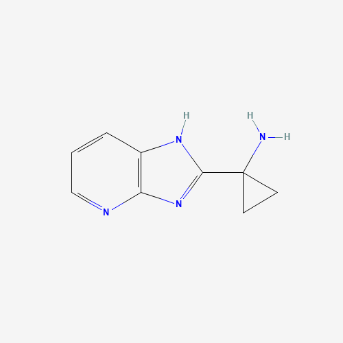 1-(1H-imidazo[4,5-b]pyridin-2-yl)cyclopropan-1-amine (CAS: 868984-22-9) - Related Chemical Product