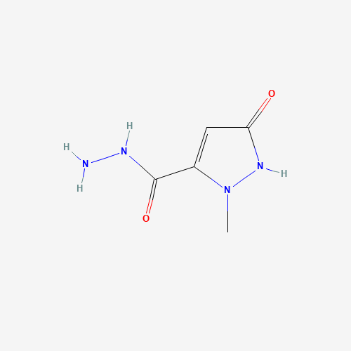 2-methyl-5-oxo-1H-pyrazole-3-carbohydrazide (CAS: 844891-24-3) - Related Chemical Product