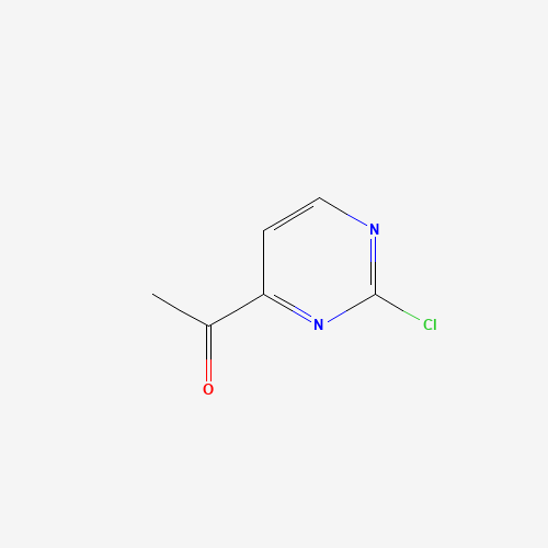 1-(2-chloropyrimidin-4-yl)ethanone (CAS: 1312535-78-6) - Chemical Structure and Molecular Formula 