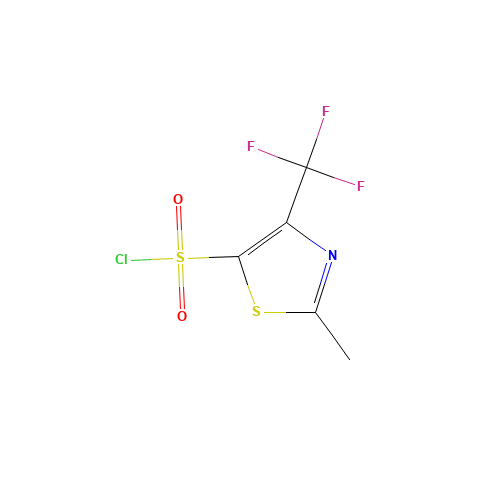2-methyl-4-(trifluoromethyl)-1,3-thiazole-5-sulfonyl chloride (CAS: 1151512-22-9) - Related Chemical Product