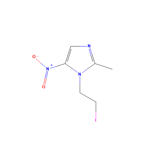 1-(2-iodoethyl)-2-methyl-5-nitroimidazole (CAS: 16156-90-4) - Related Chemical Product