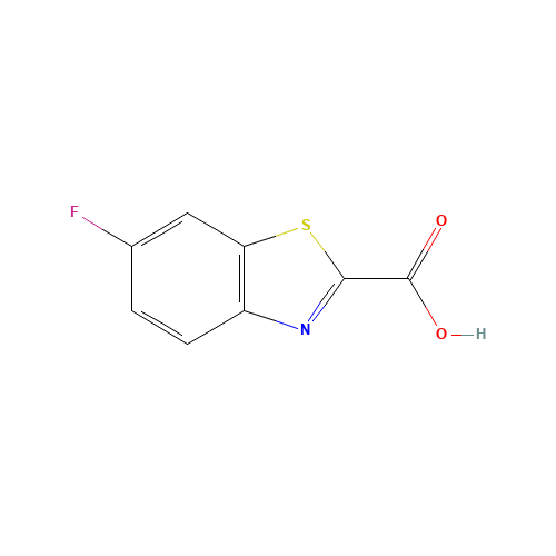 6-fluoro-1,3-benzothiazole-2-carboxylic acid (CAS: 479028-67-6) - Chemical Structure and Molecular Formula 