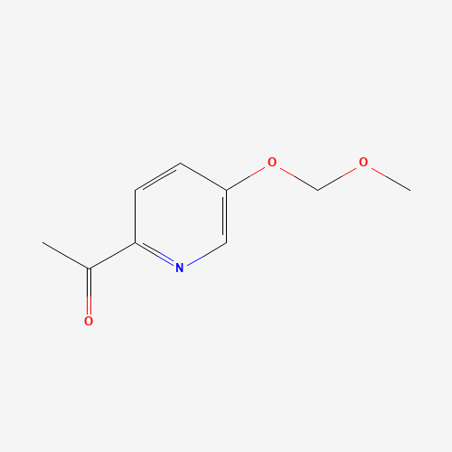 1-[5-(methoxymethoxy)pyridin-2-yl]ethanone (CAS: 1256818-69-5) - Related Chemical Product