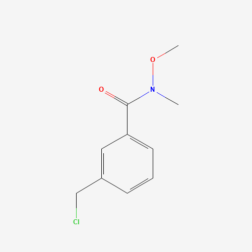 3-(chloromethyl)-N-methoxy-N-methylbenzamide (CAS: 881210-56-6) - Related Chemical Product