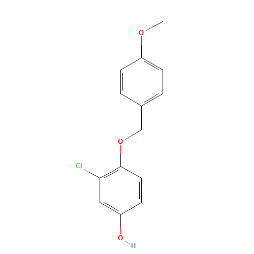 3-chloro-4-[(4-methoxyphenyl)methoxy]phenol (CAS: 1439559-63-3) - Related Chemical Product