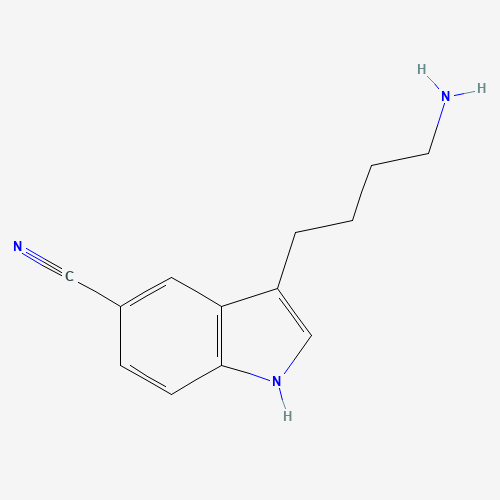 3-(4-aminobutyl)-1H-indole-5-carbonitrile (CAS: 143612-85-5) - Related Chemical Product