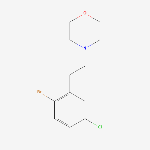 4-[2-(2-bromo-5-chlorophenyl)ethyl]morpholine (CAS: 1611444-66-6) - Related Chemical Product
