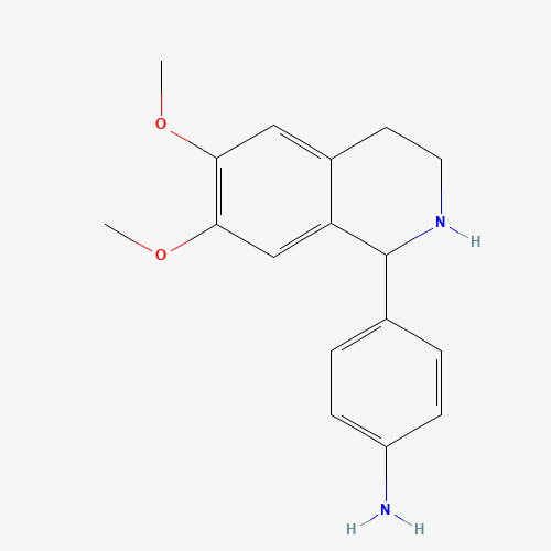 4-(6,7-dimethoxy-1,2,3,4-tetrahydroisoquinolin-1-yl)aniline (CAS: 217191-31-6) - Related Chemical Product