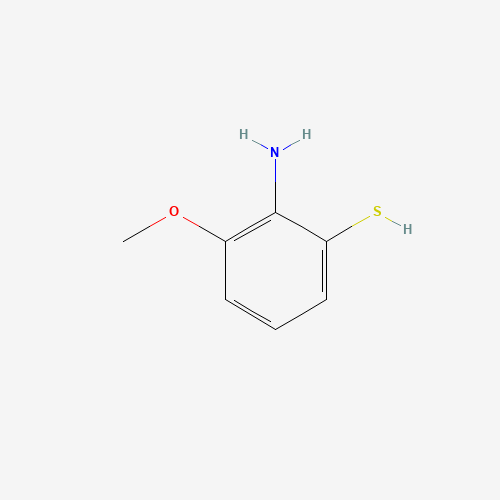 2-amino-3-methoxybenzenethiol (CAS: 73931-64-3) - Chemical Structure and Molecular Formula 