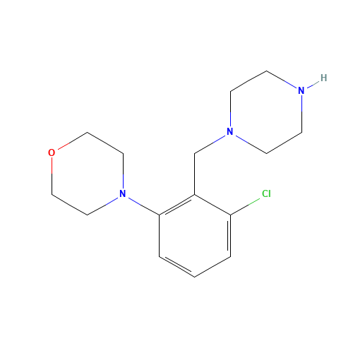 4-[3-chloro-2-(piperazin-1-ylmethyl)phenyl]morpholine (CAS: 1446818-88-7) - Related Chemical Product